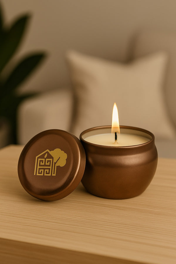 8oz Dulce Pumpkin Bronze Tin